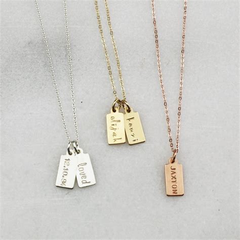 dior engraved tag necklace|Designer Necklaces for Women: Pendant, Choker .